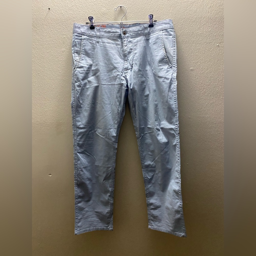 Mens Dockers Light Blue Khaki pants size 34x30 Tote9